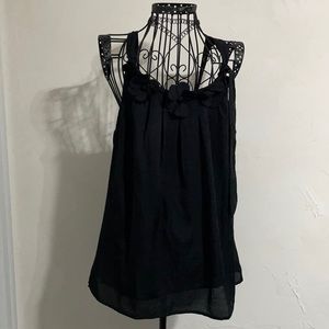 Black Ann Taylor Loft tank